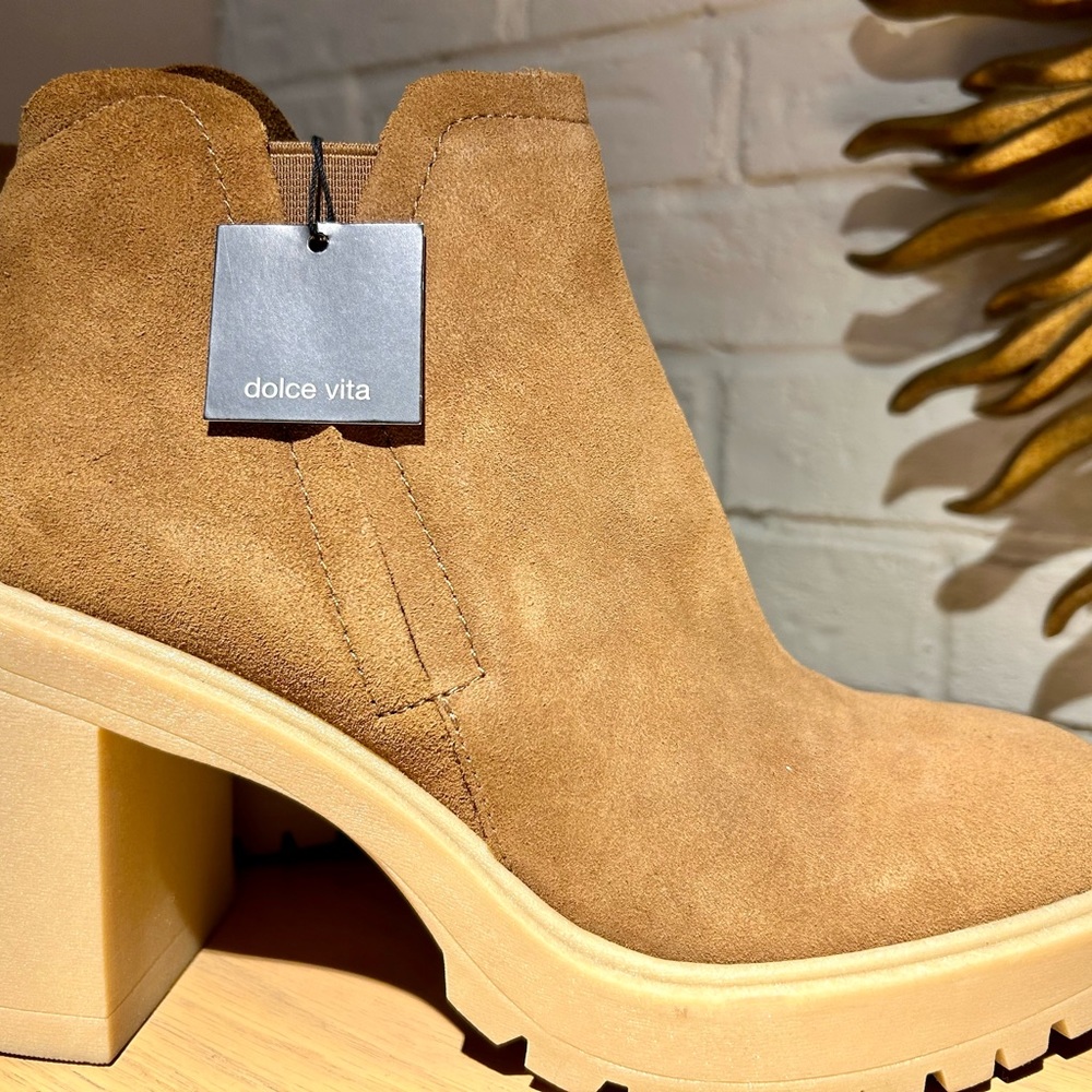 Dolce Vita Suede Ankle Boots